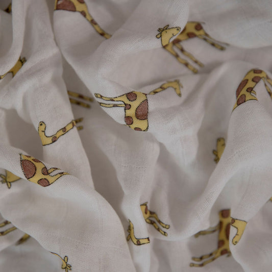 Giraffe Print Swaddle